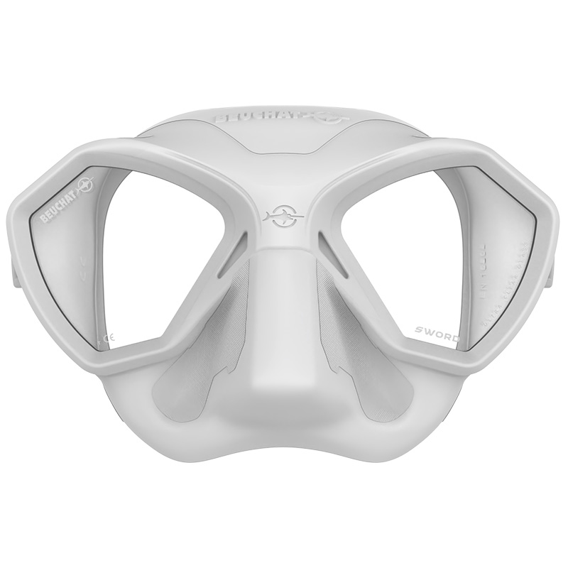Echipament Scufundari - Masti Si Snorkel - SWORD - WHITE SILICONE
