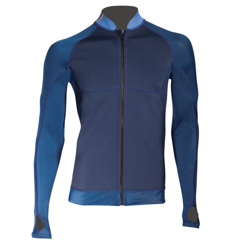 BEUCHAT ATOLL MAN ZIPPED VEST - NEOPREN - MANECI LYCRA - FRANCE LIMITED EDITION