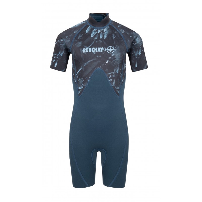 BEUCHAT COMBINEZON NEOPREN SHORTY ATOLL JUNIOR JUNIOR 2MM SEAWEED