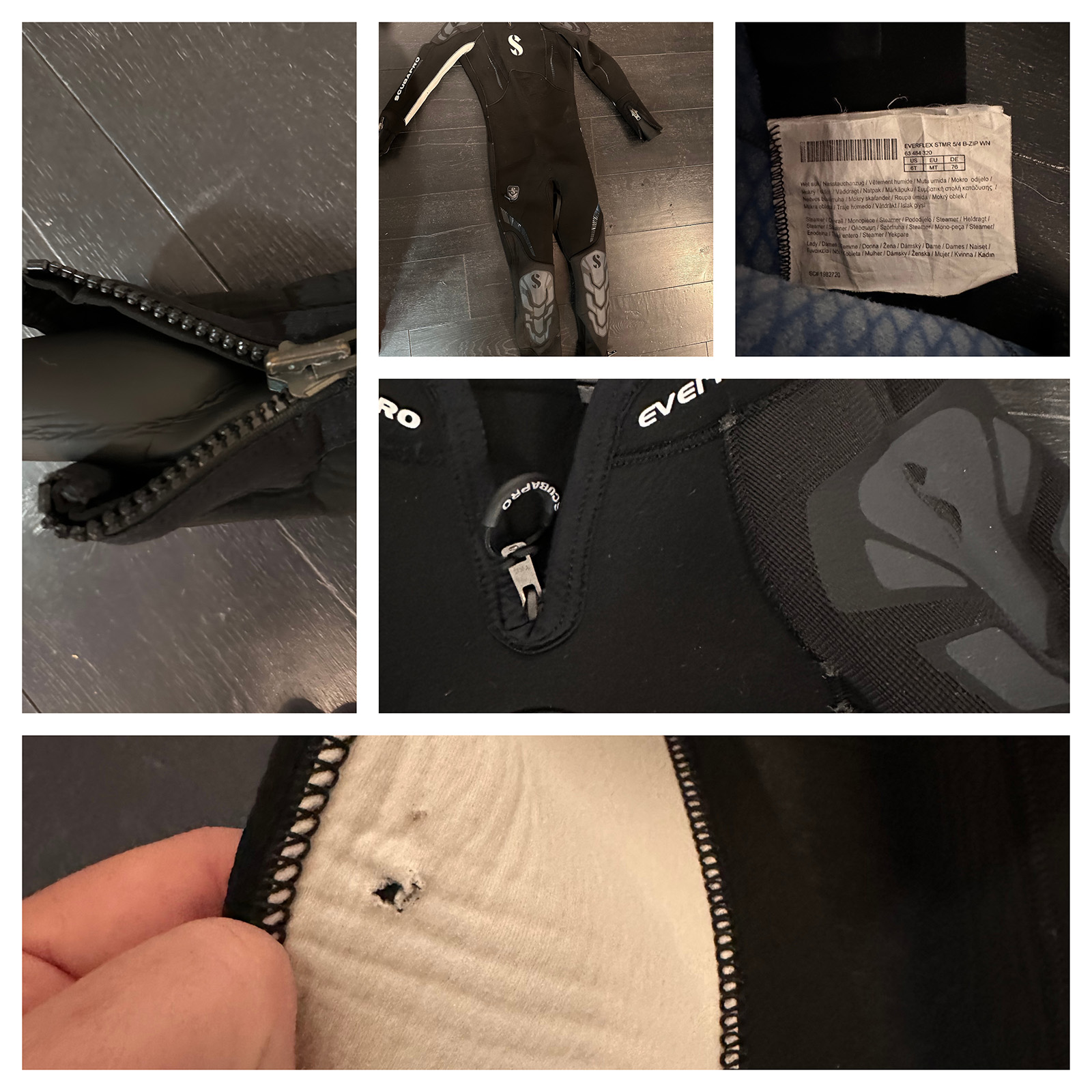 Echipament BuyBack - Costume umede (WETSUIT) - SCUBAPRO EVERFLEX - COSTUM DIN NEOPREN