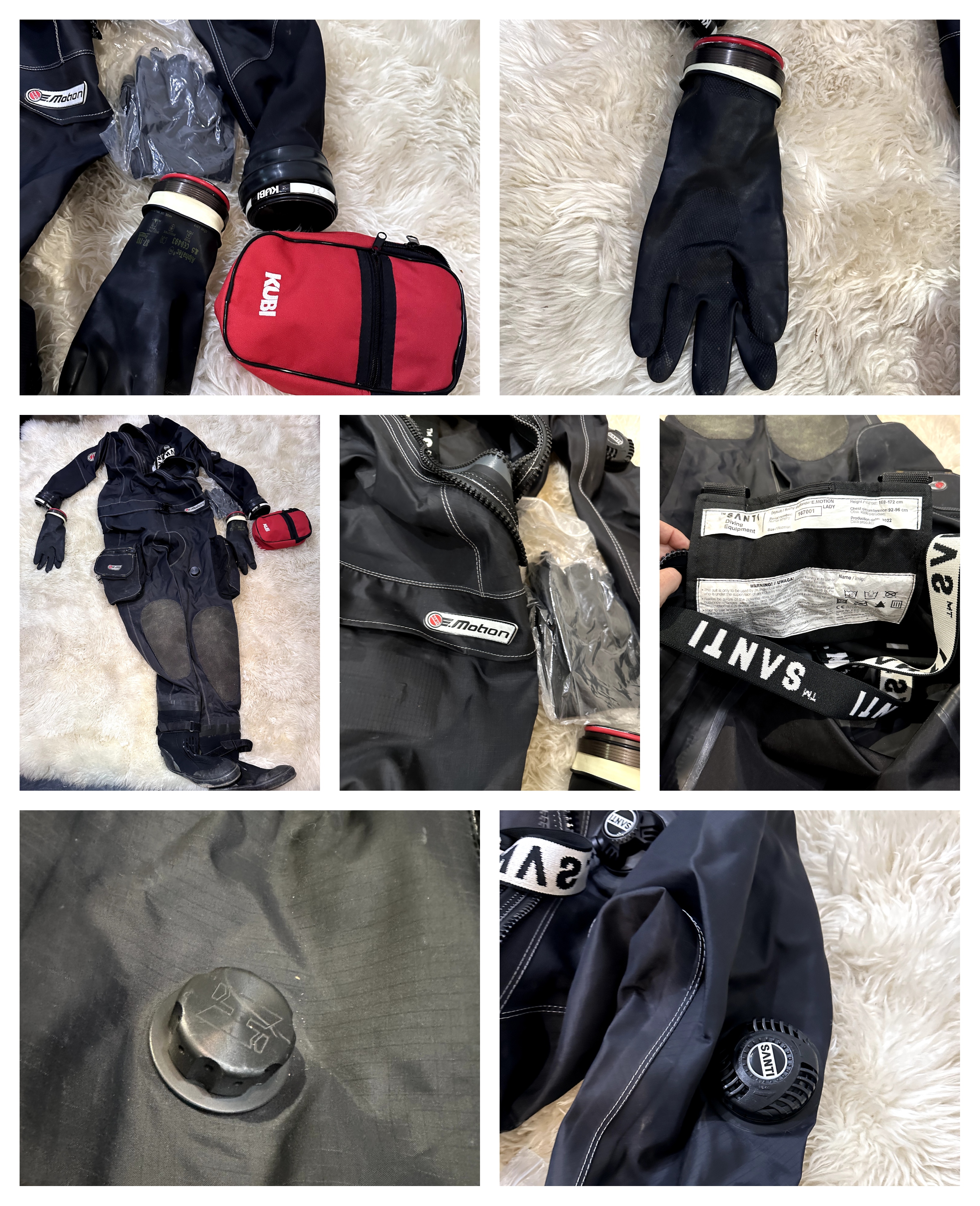 Echipament BuyBack - Costume umede (WETSUIT) - DRYSUIT SANTI E-MOTION