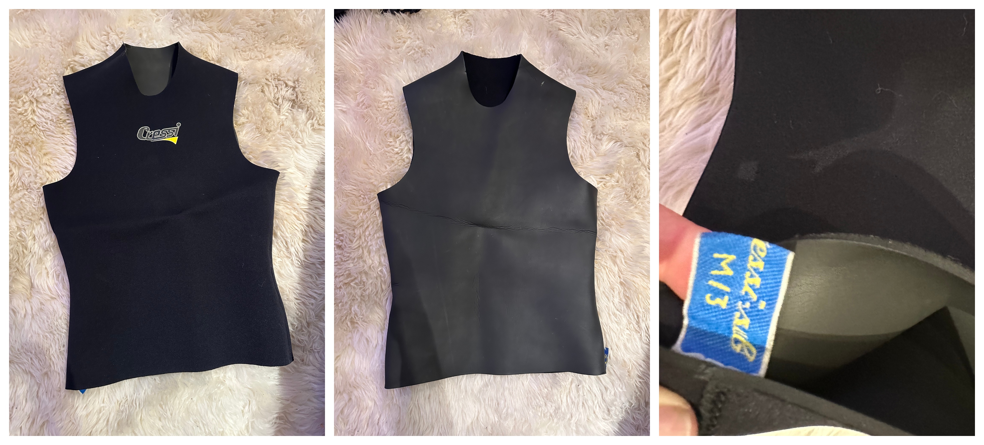 Echipament BuyBack - Costume umede (WETSUIT) - CRESSI CORE - VESTA DIN NEOPREN
